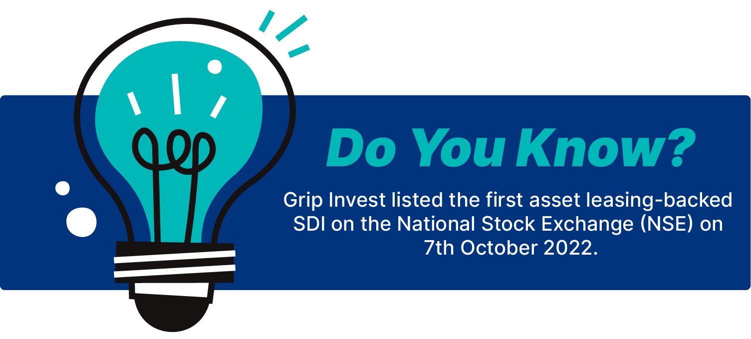 First Asset Leasing backed SDI listed by Grip Invest