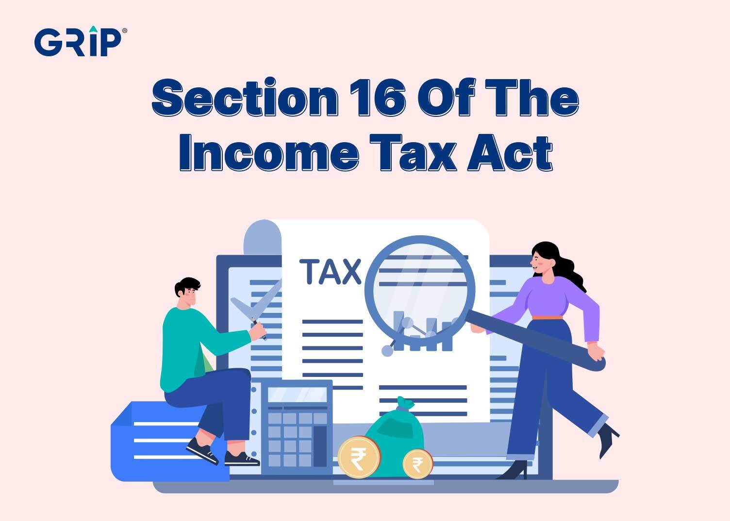 Section 16 of the Tax Act A Detailed Guide