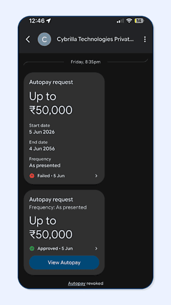 auto-debit-request