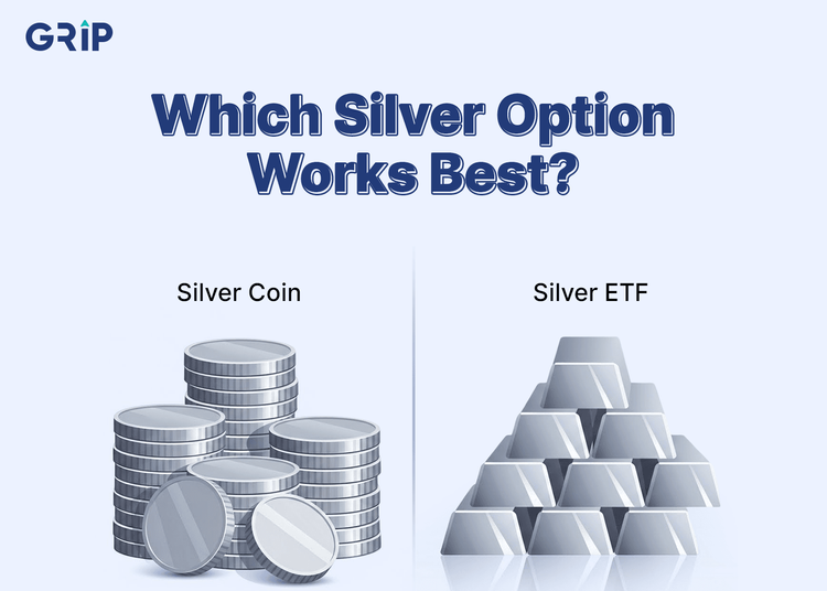 Choosing the Best Silver Investment in India in 2026: Silver Coins or Silver ETFs.